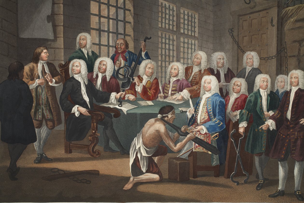 Bambridge on Trial for Murder by a Committee of the House of Commons, Illustration from 