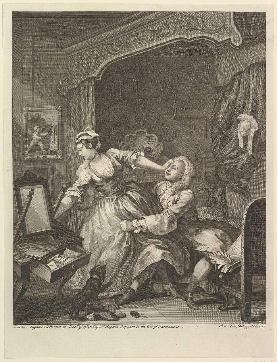 Before by William Hogarth
