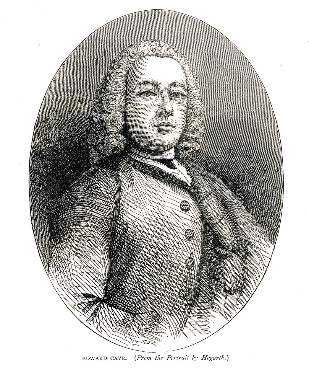 Edward Cave by William Hogarth