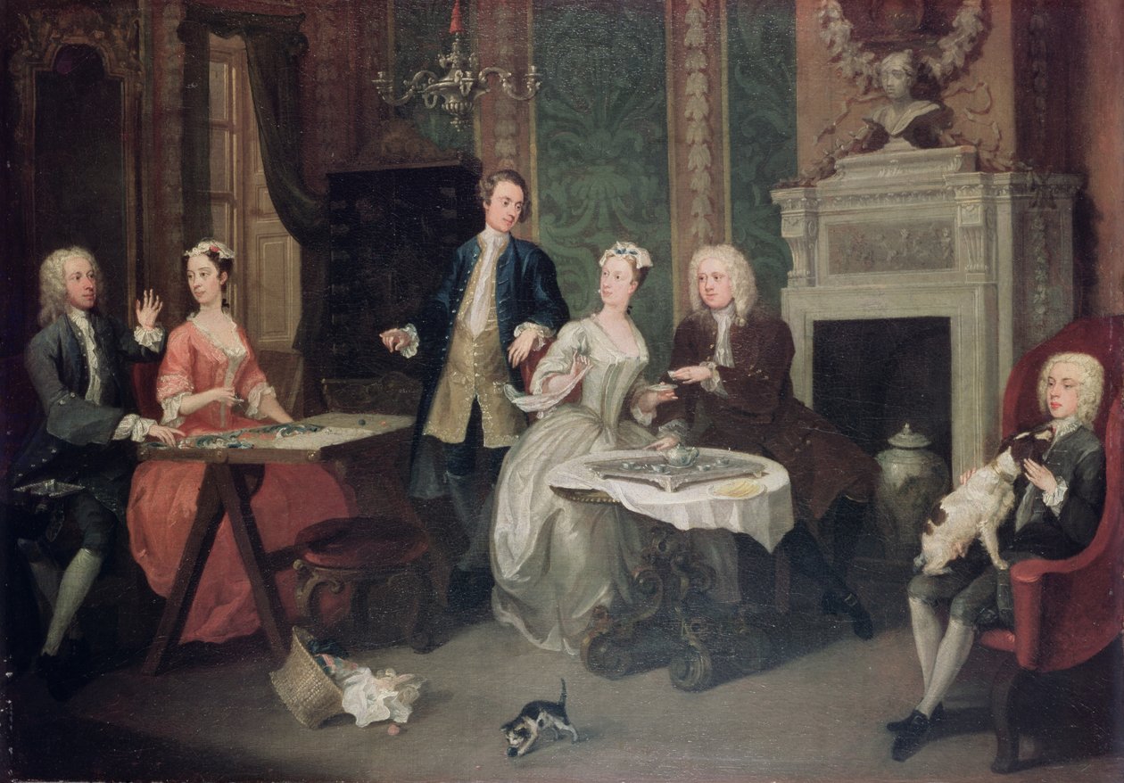 Family Party by William Hogarth