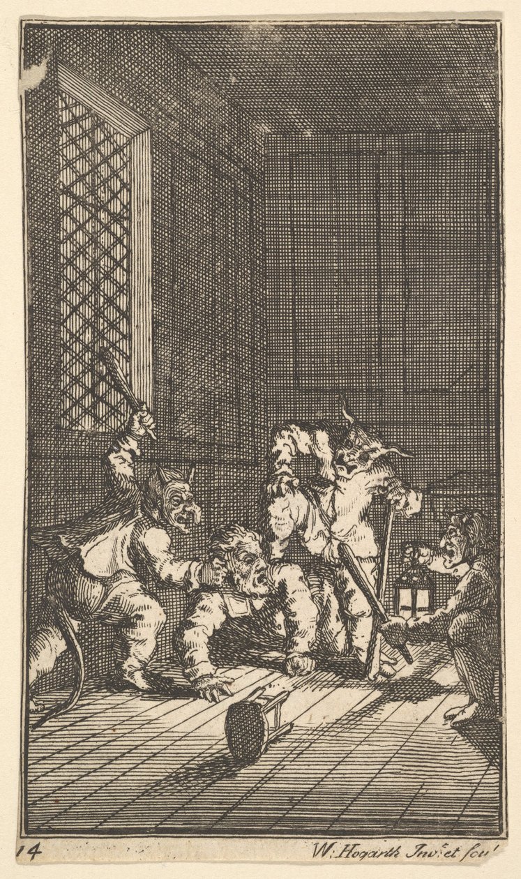 Hudibras Catechized, Seventeen Small Illustrations for Samuel Butler