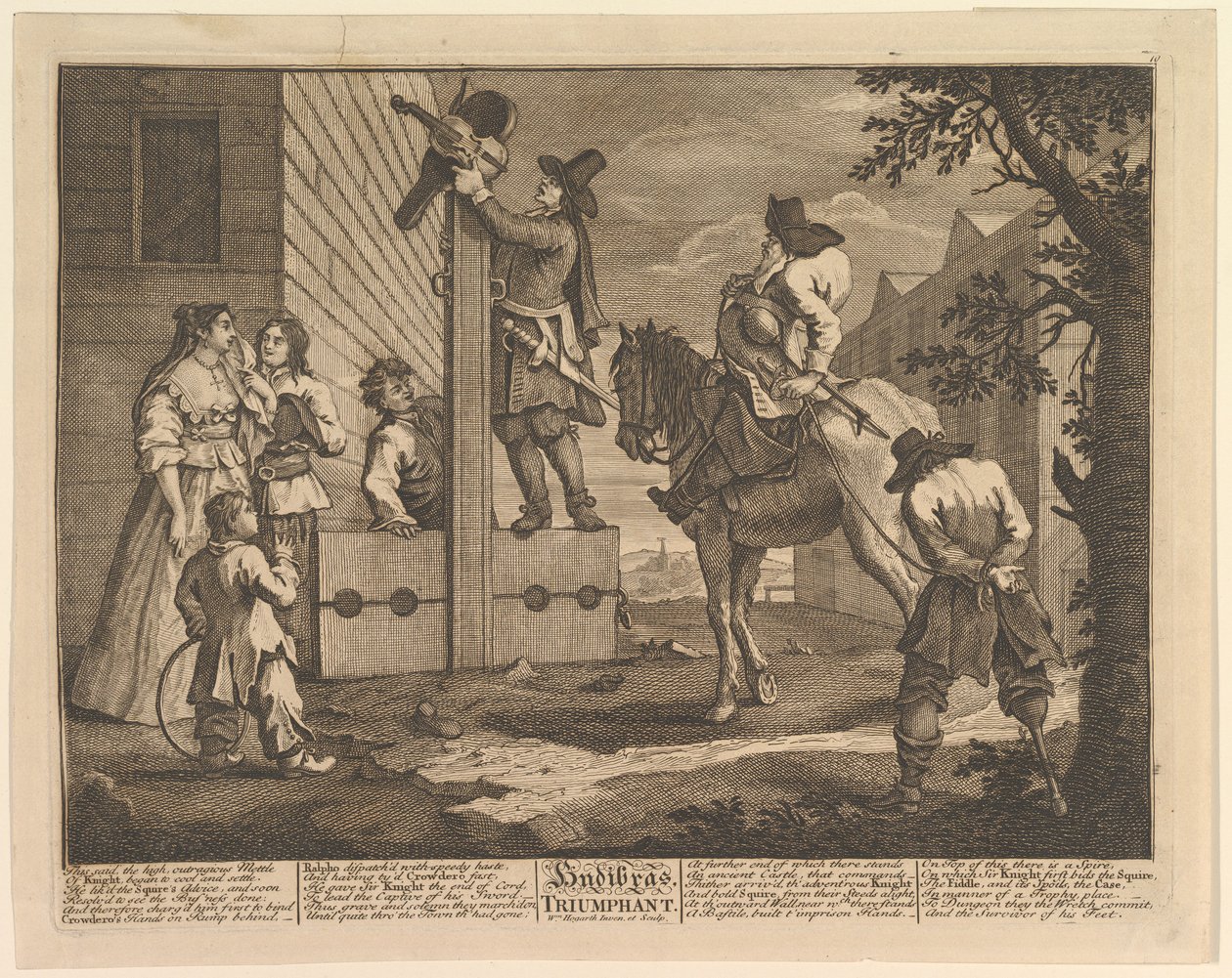 Hudibras Triumphant Twelve Large Illustrations for Samuel Butler