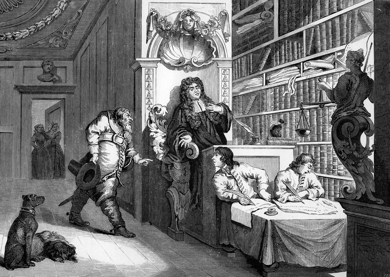 Hudibras by William Hogarth