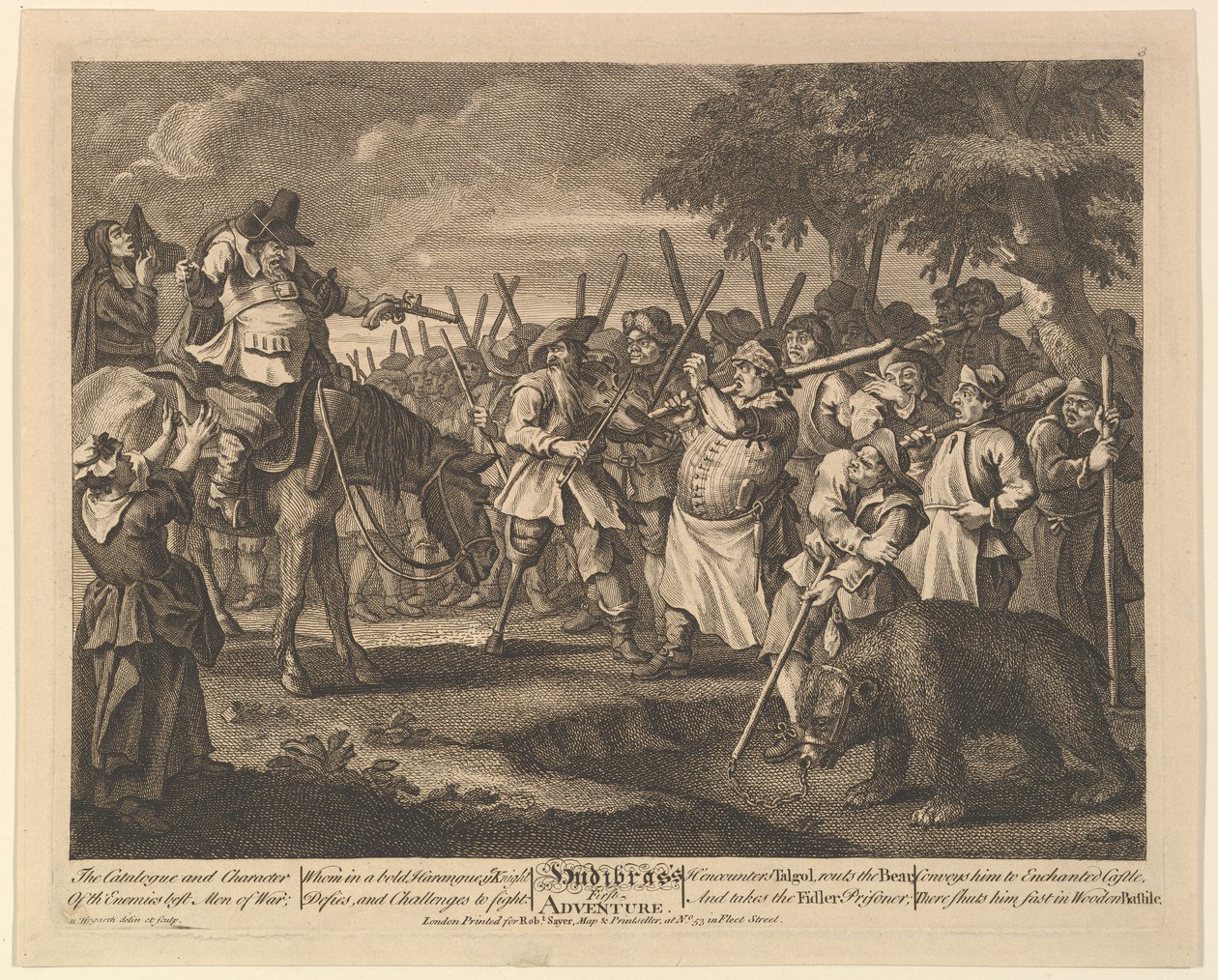 Hudibrass First Adventure Twelve Large Illustrations for Samuel Butler
