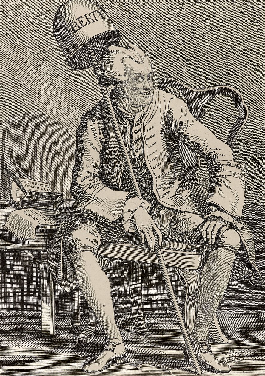 John Wilkes, Esq. by William Hogarth