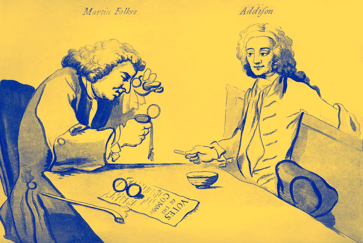 Martin Folkes and Addison in Button