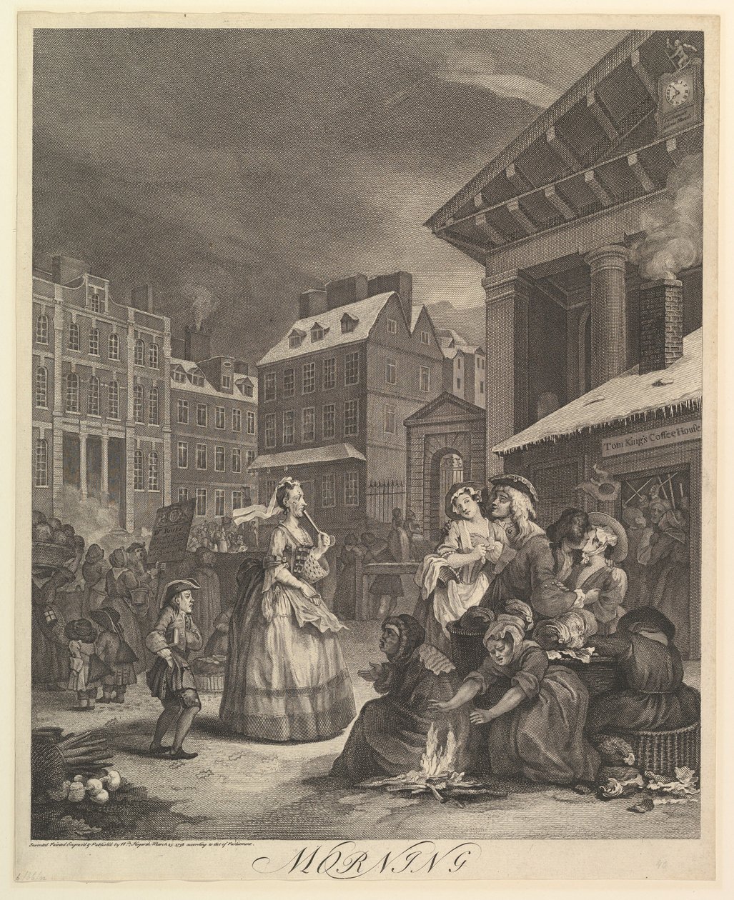Morning: The Four Times of the Day by William Hogarth