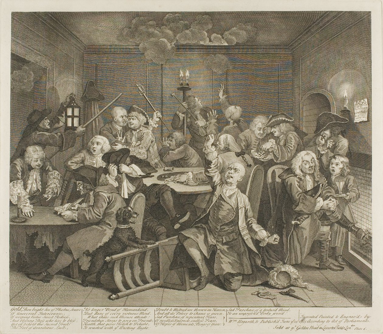 Plate Six, from A Rake