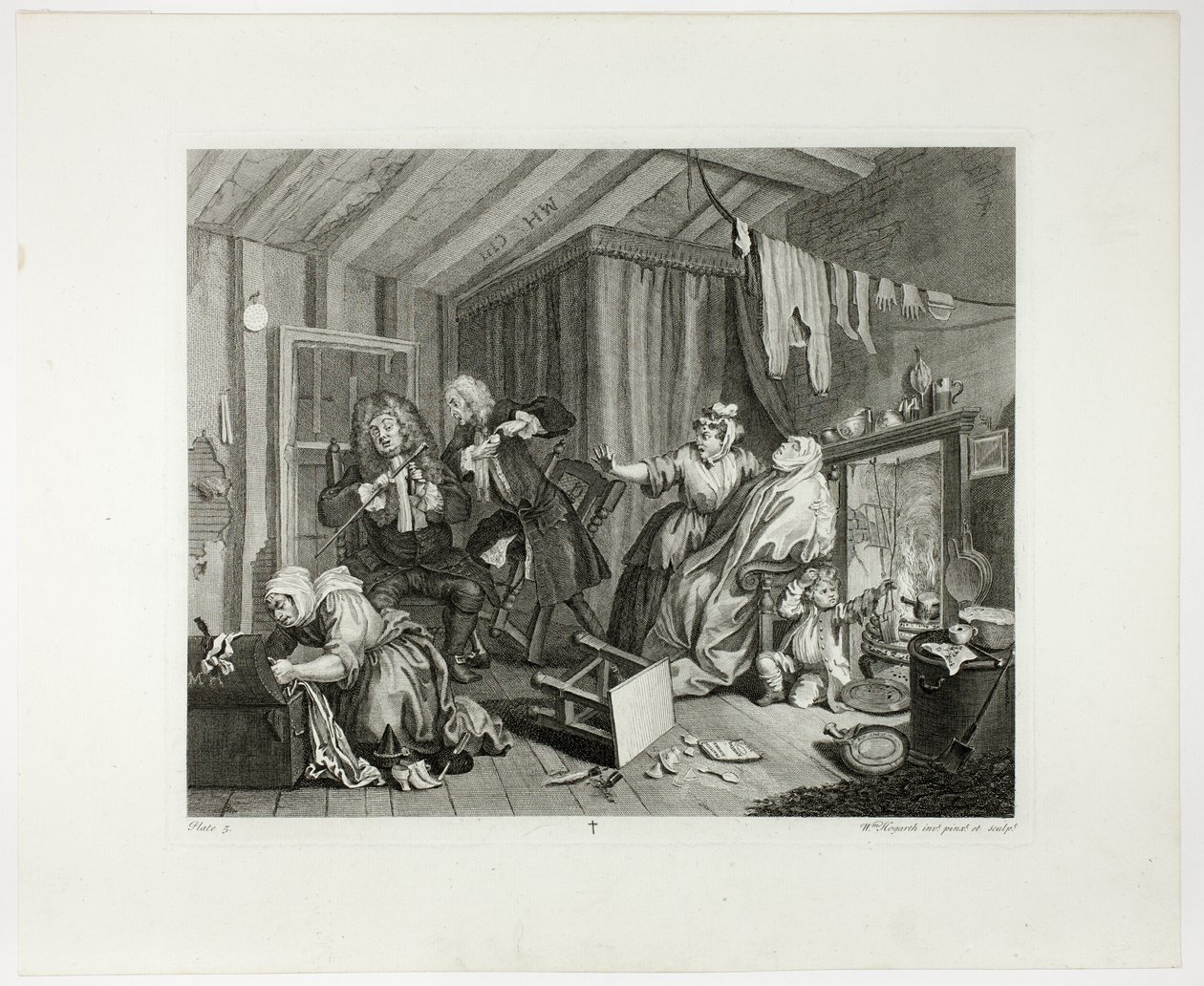 Plate Five, from A Harlot