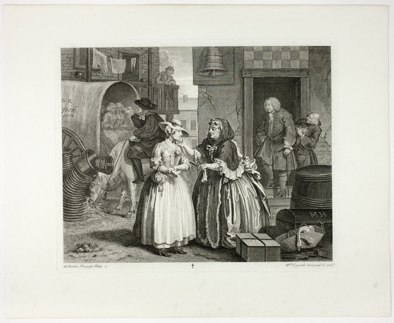 Plate One, from A Harlot