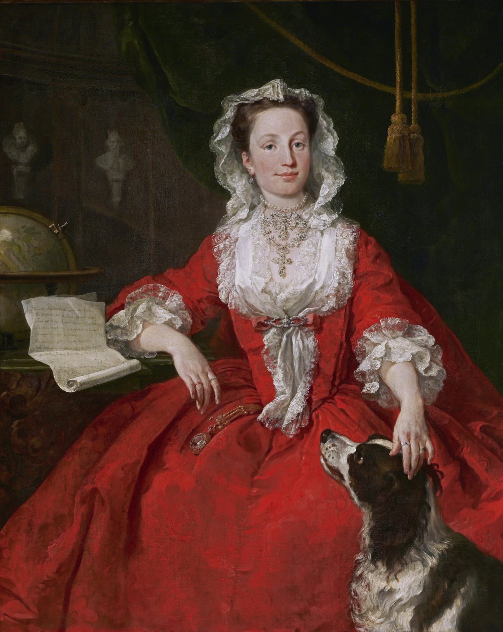 Portrait of Miss Mary Edwards by William Hogarth