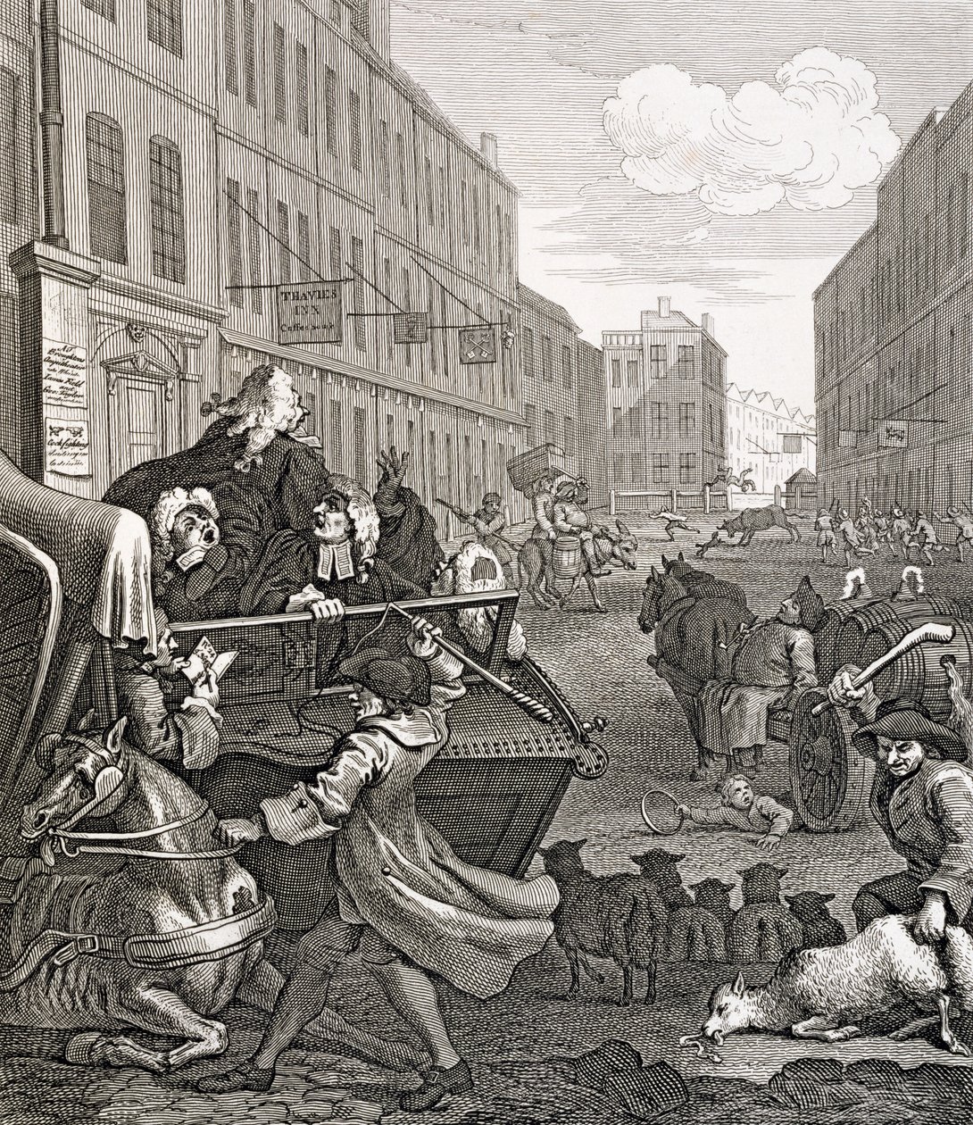 Second Stage of Cruelty by William Hogarth