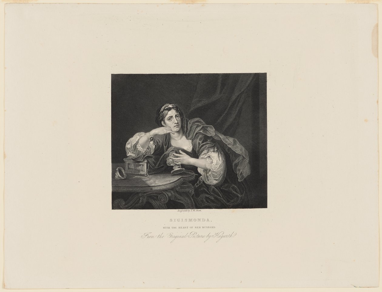 Sigismonda by William Hogarth