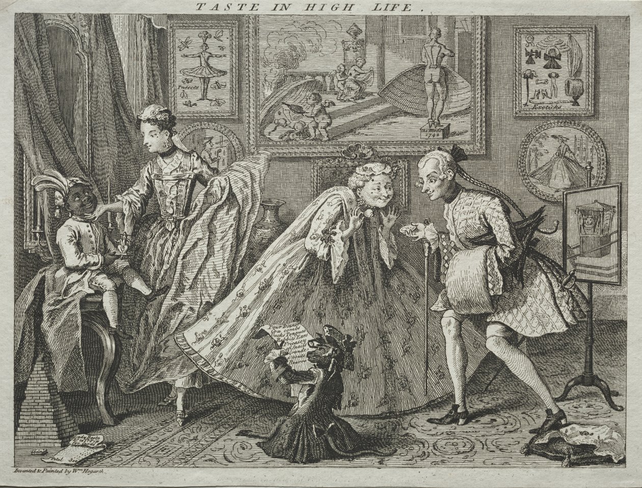 Taste in High Life by William Hogarth