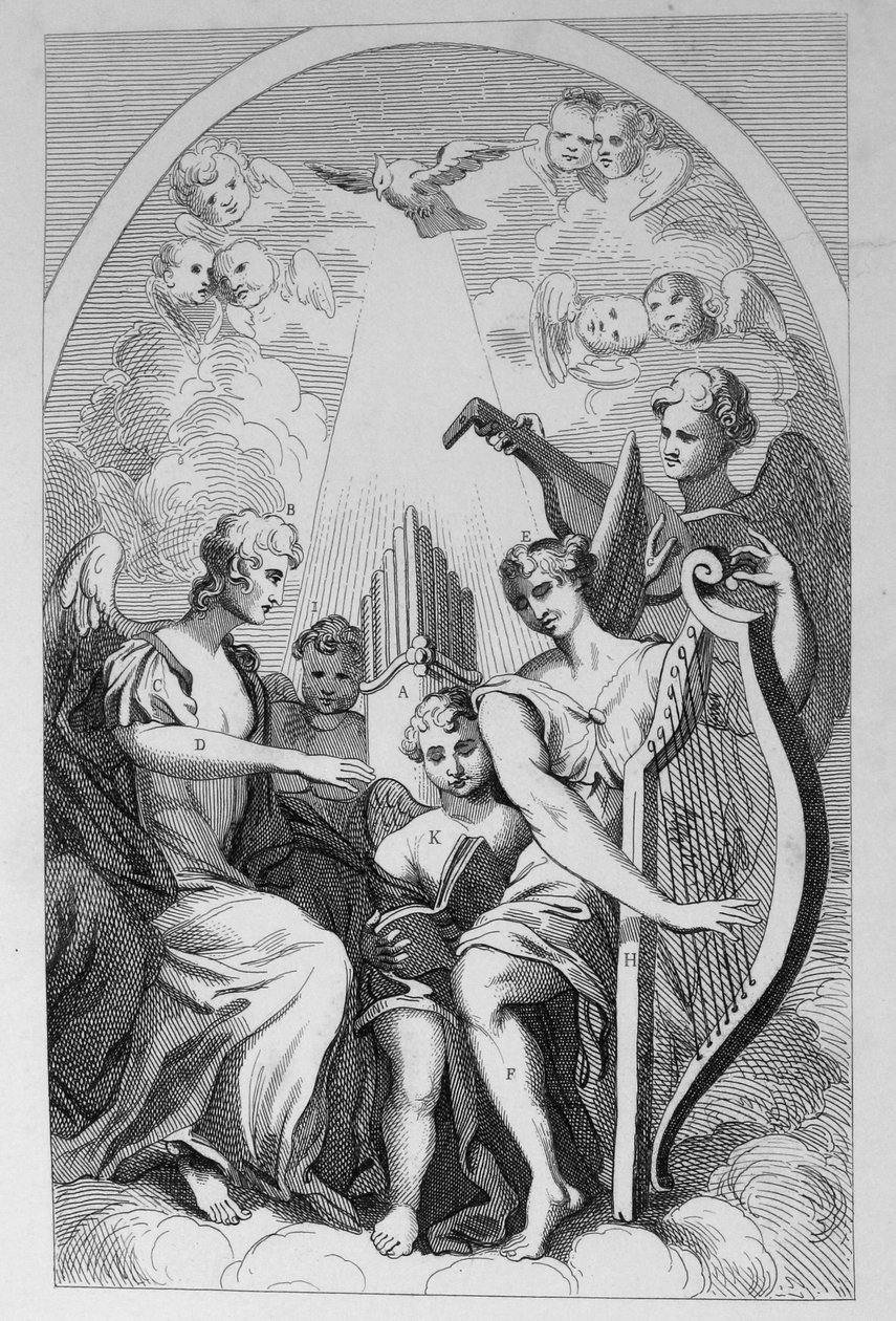 The Altar Piece of St. Clement Danes, Strand by William Hogarth