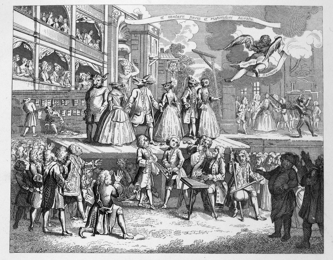 The Beggars Opera Burlesqued by William Hogarth