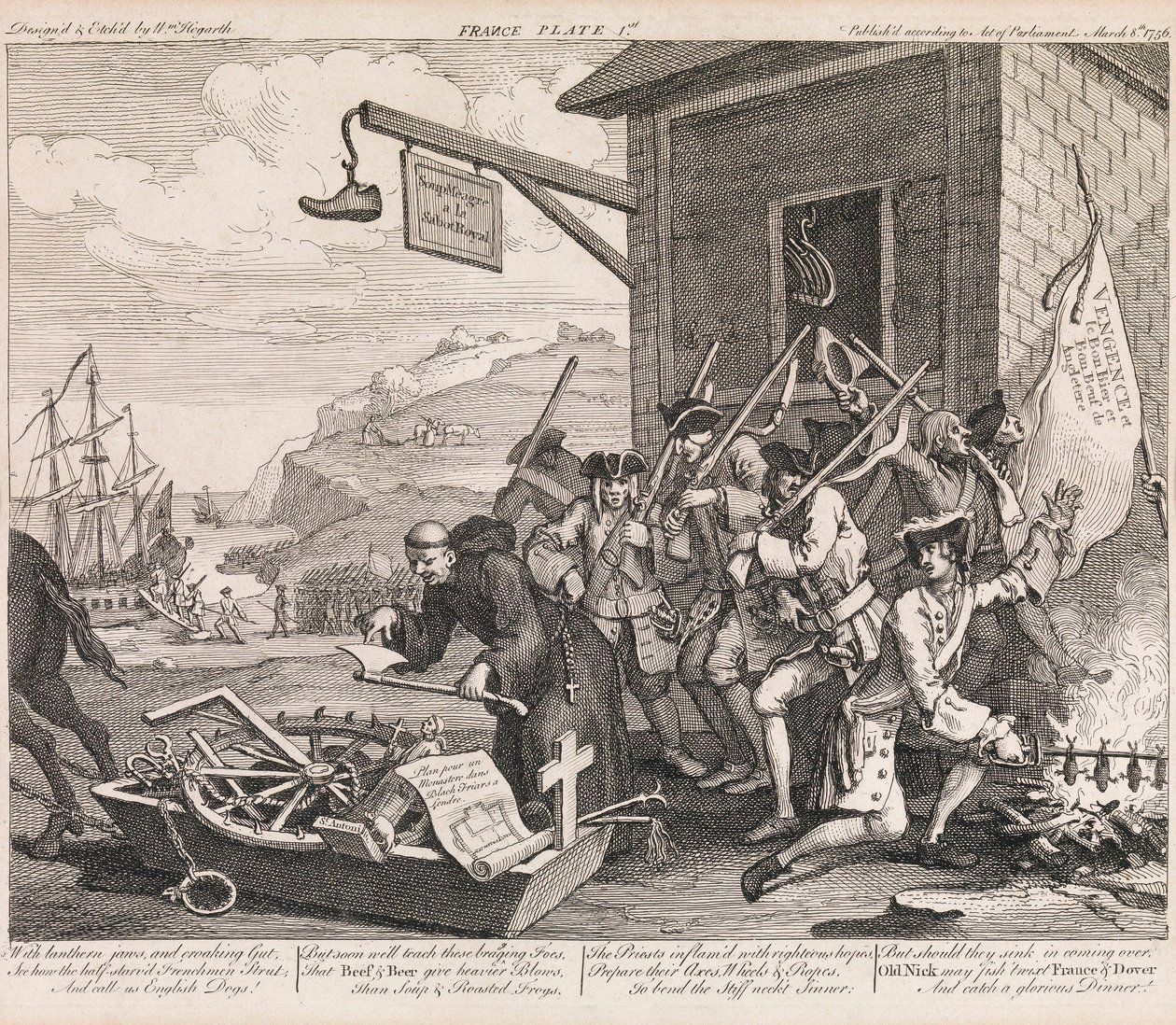The Invasion, Plate 1: 