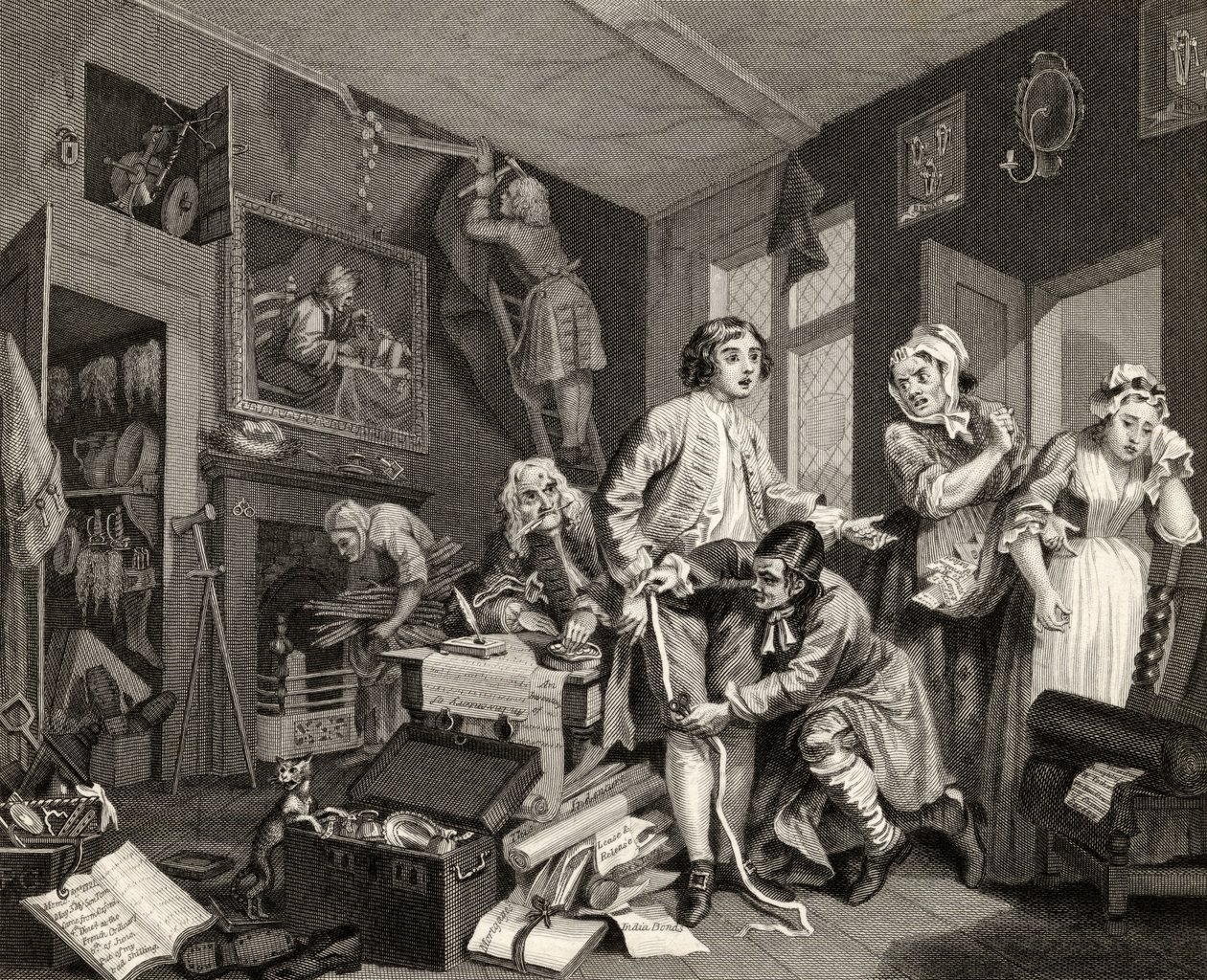 The Young Heir Takes Possession of the Miser