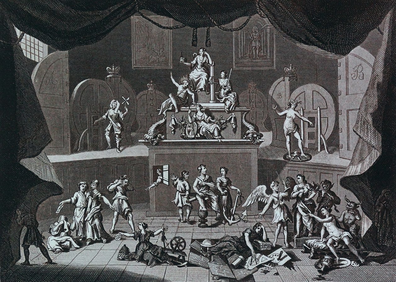 The Lottery by William Hogarth