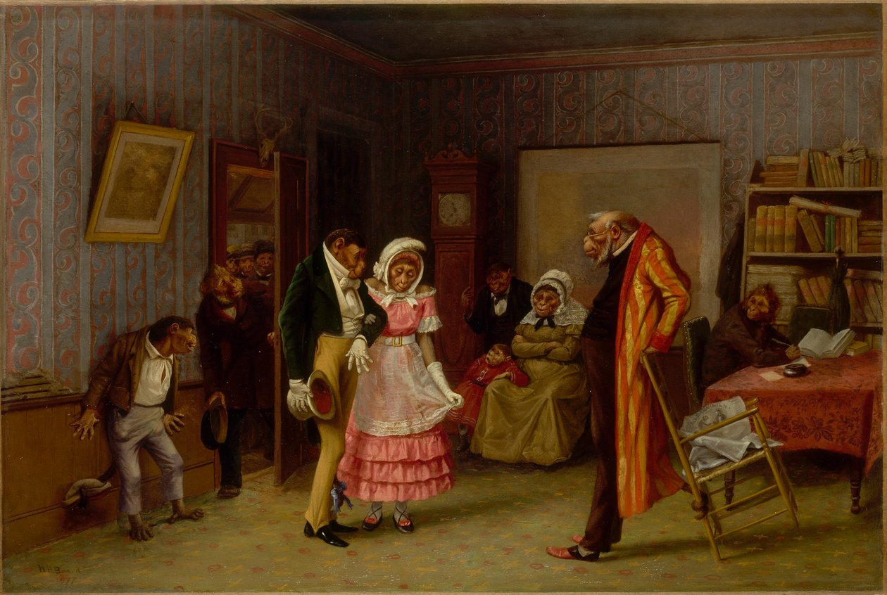 The Runaway Match by William Holbrook Beard
