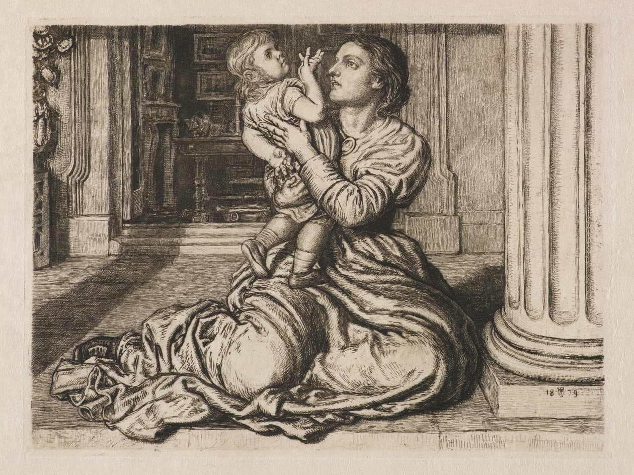 The Father’s Leave Taking by William Holman Hunt