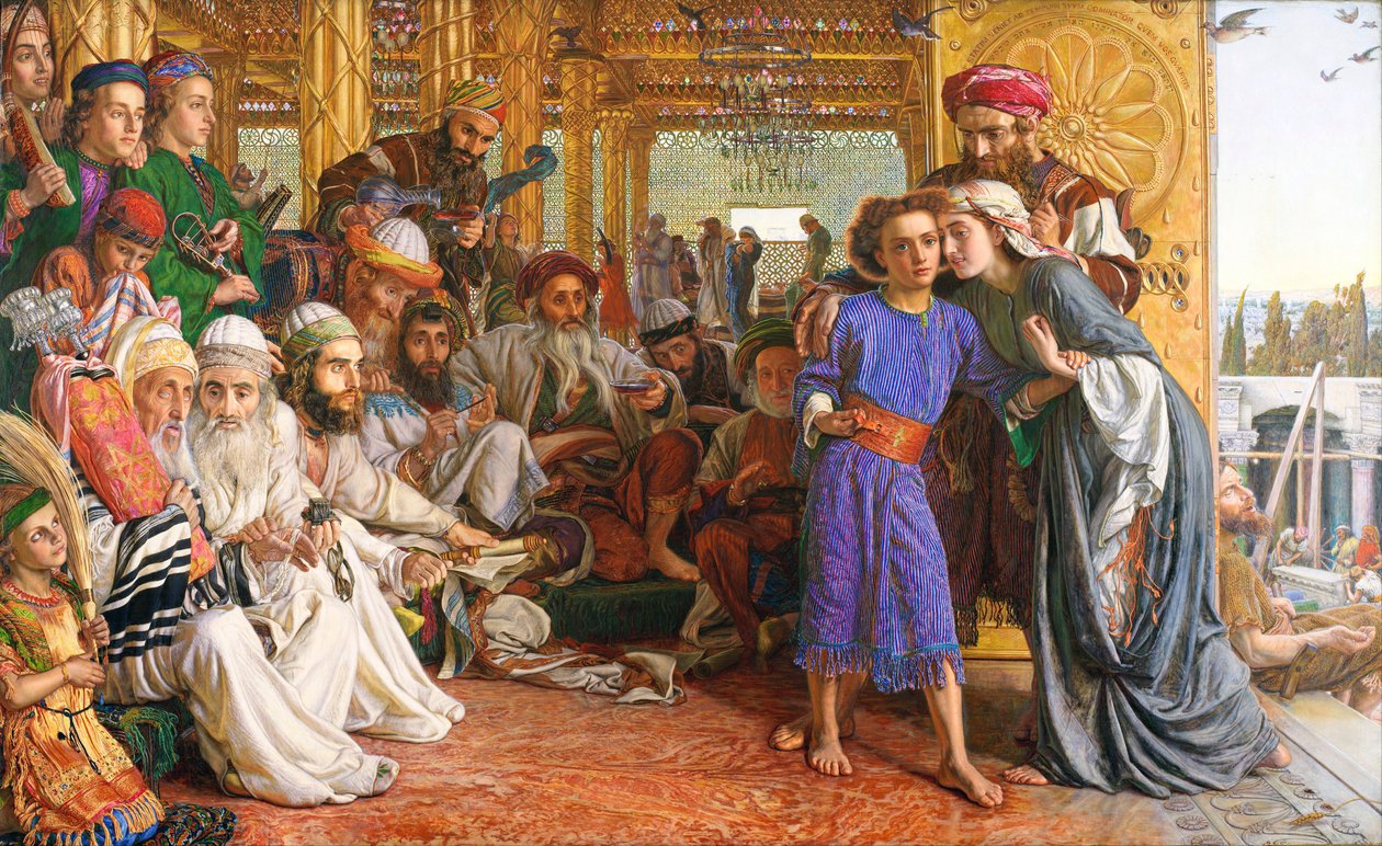 Discovery of the Savior in the Temple by William Holman Hunt