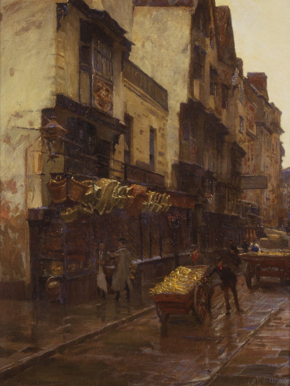 The Cradle of the Wills Tobacco Firm, Mary-le-Port Street, Bristol, c.1902 by William Holt Yates Titcomb