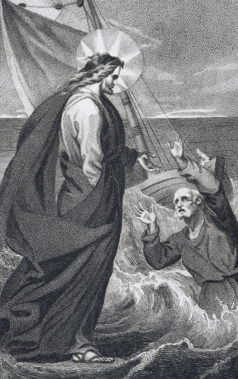 Christ Reproaching Peter, from 