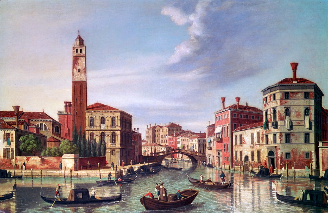 Palazzo Labia, Cannaregio Canal, c1750-1771 by William James
