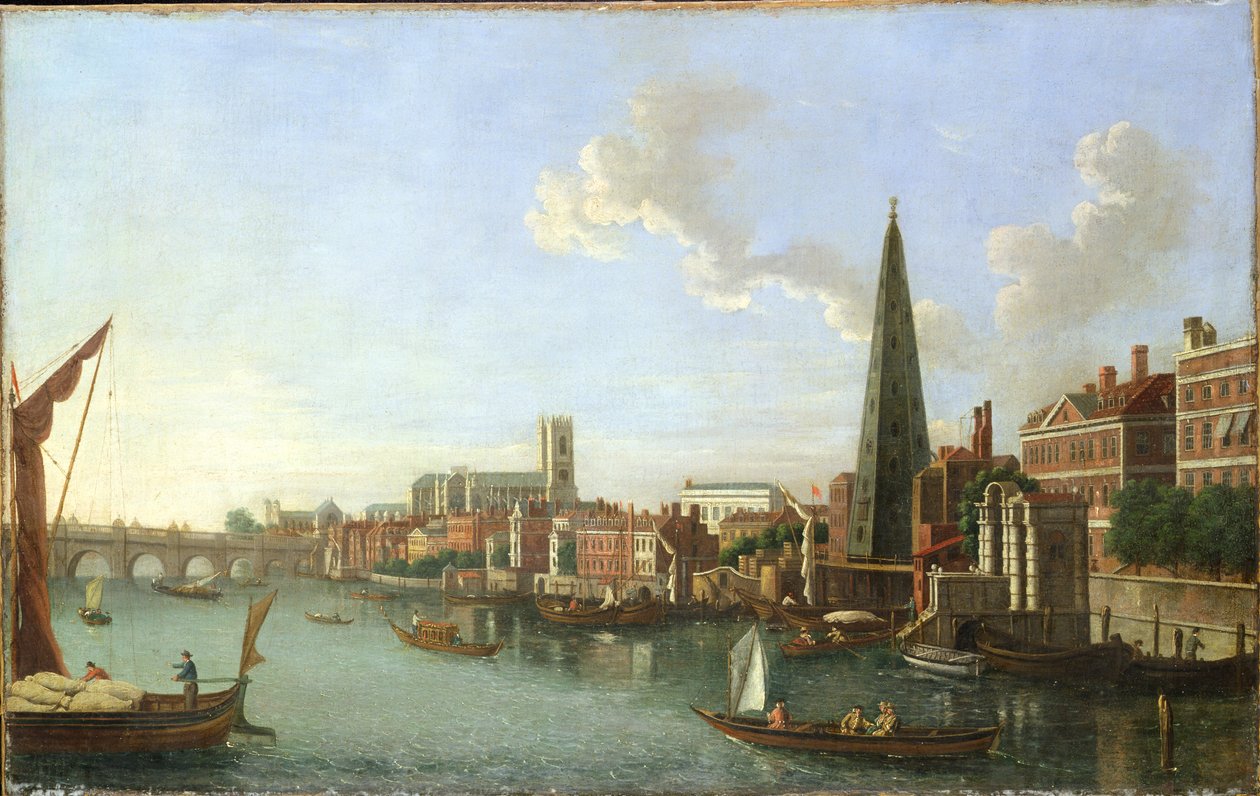 Westminster Bridge (Evening) by William James