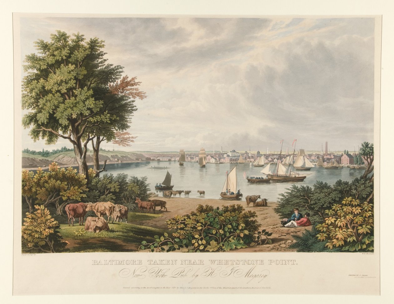 Baltimore Taken Near Whetstone Point by William James Bennett