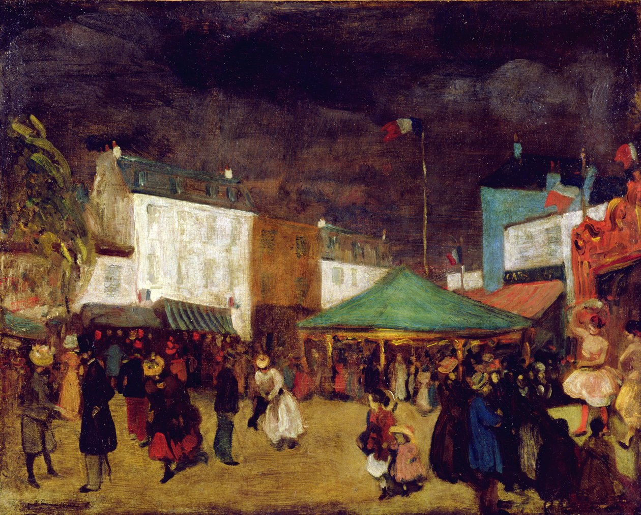 The County Fair by William James Glackens
