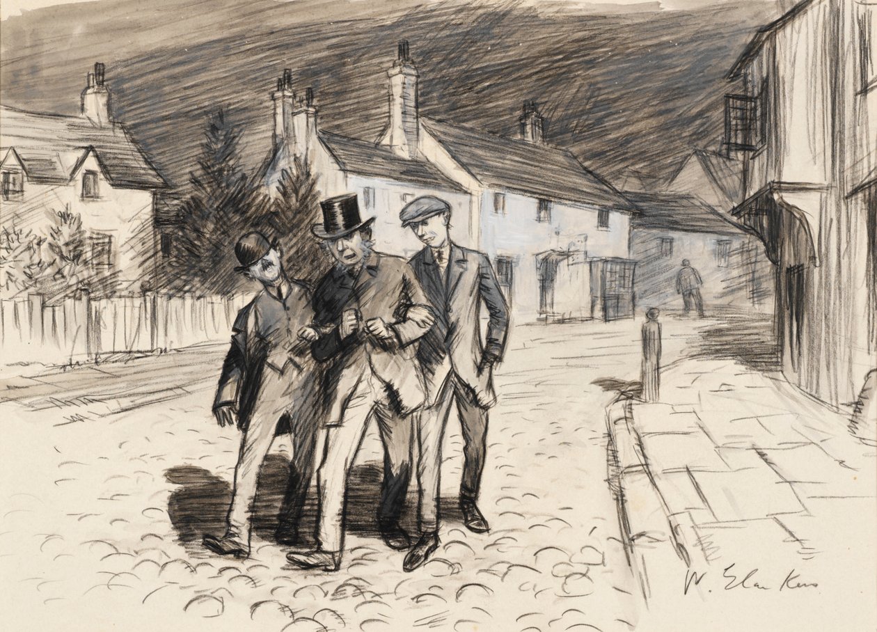 Then We All Went Home by William James Glackens