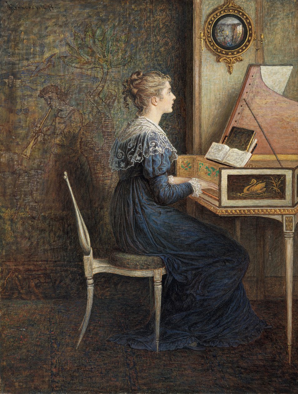 An Old Song by William John Hennessy