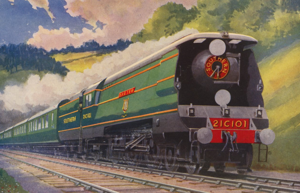 A Southern Railway Main Line Express by William John Patton McDowell