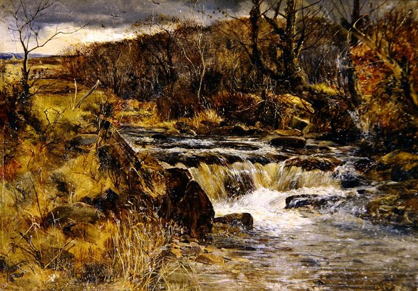 Trout Stream in Wales by William Joseph J.C. Bond