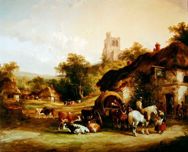 The Swan Inn by William Joseph Shayer