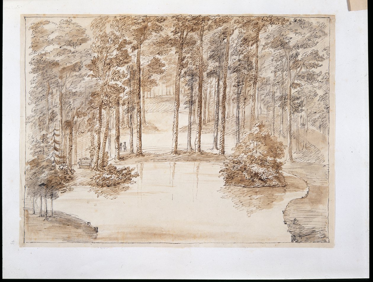 Chiswick, Design for the Making of a Water Woodland Garden by William Kent