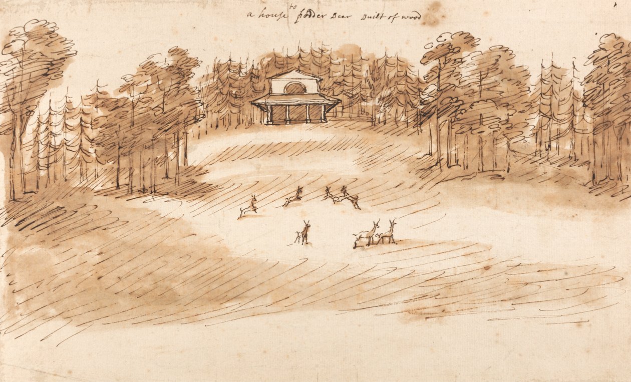 Design for a Pavilion in a Deer Park by William Kent