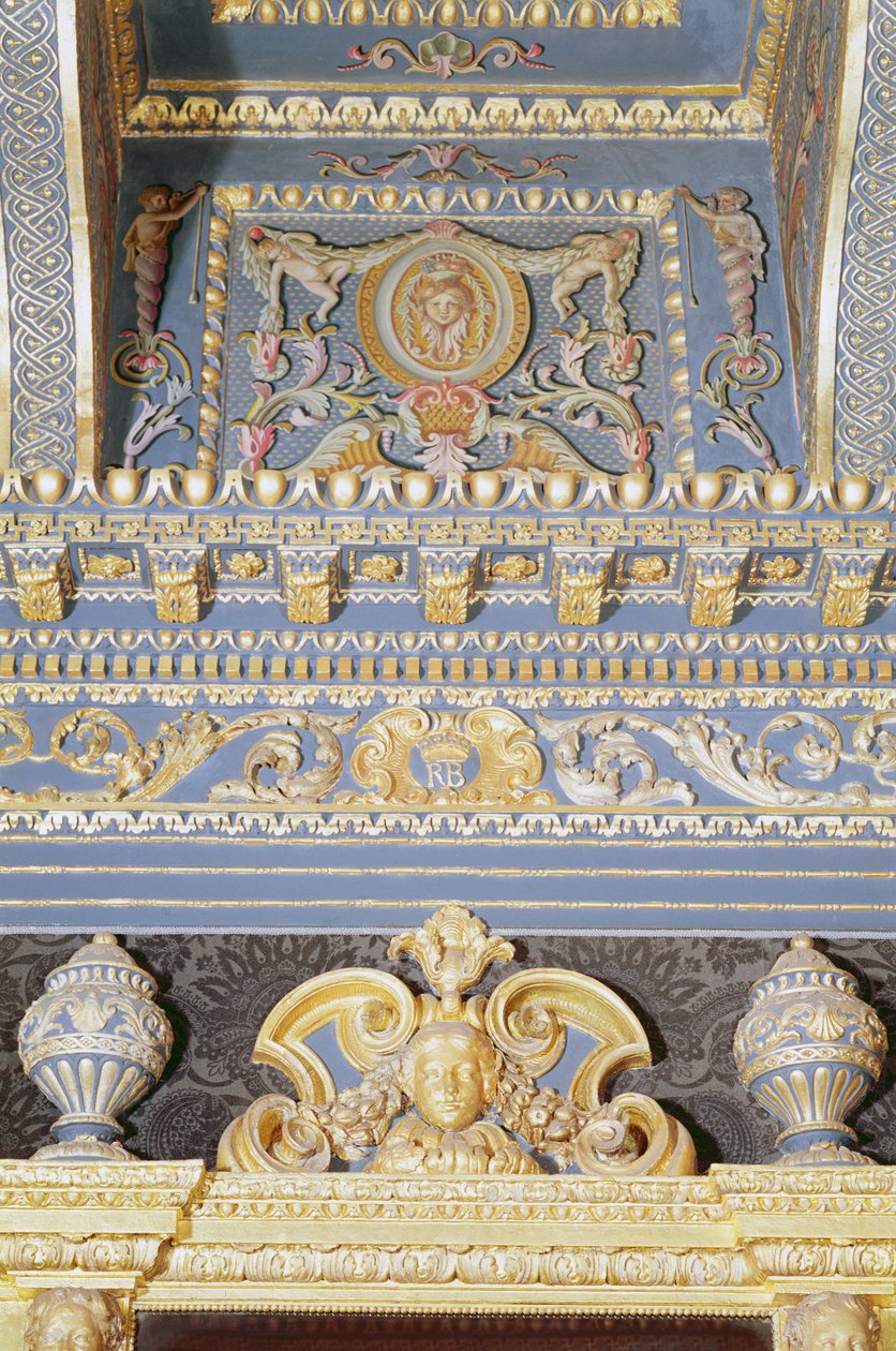 Ceiling in the Blue Velvet Room (detail) by William Kent