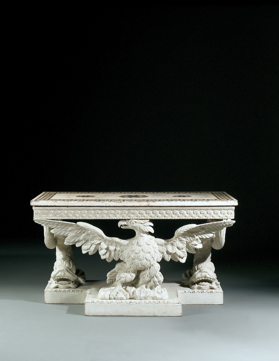 One of a pair of George II side tables by William Kent