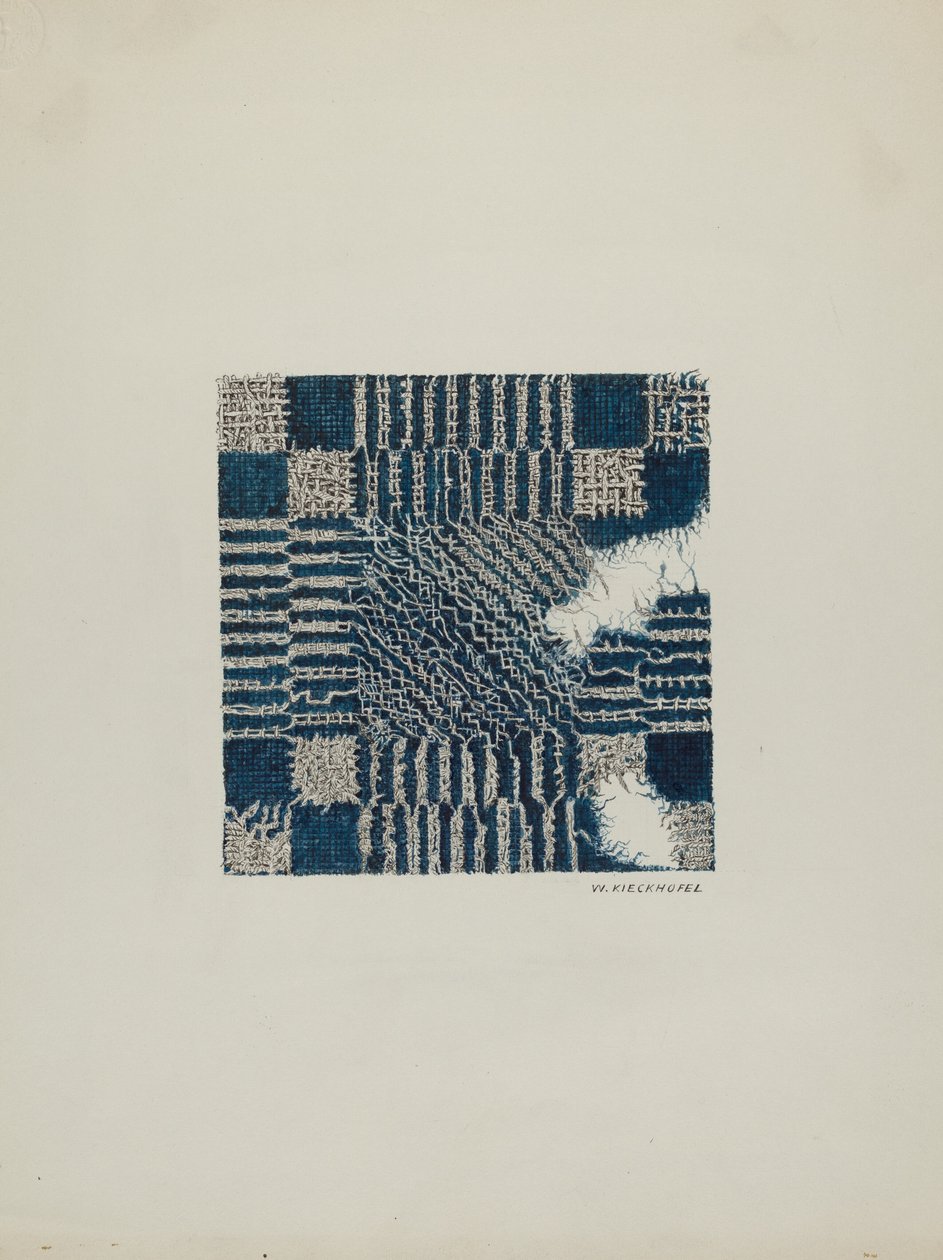 Coverlet Section by William Kieckhofel