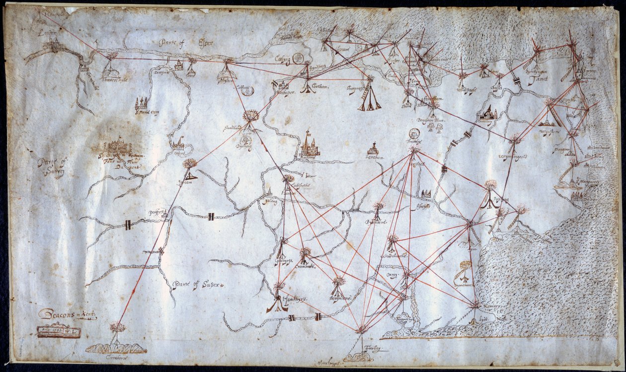 Beacons in Kent by William Lambarde