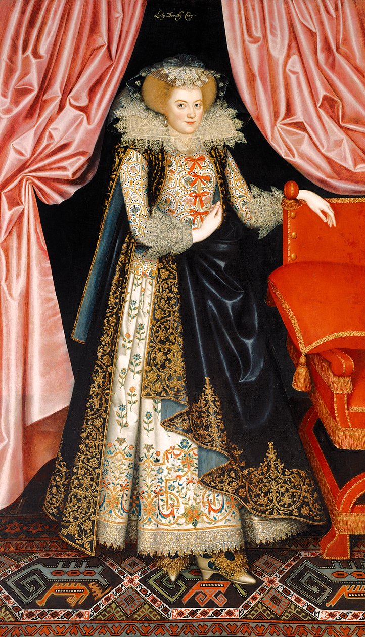 Probably Elizabeth Cary, née Tanfield by William Larkin
