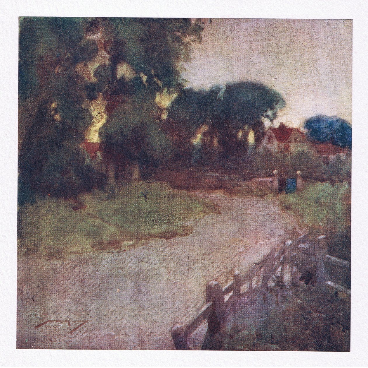There Where a Few Torn Shrubs the Place Disclose, the Village Preacher