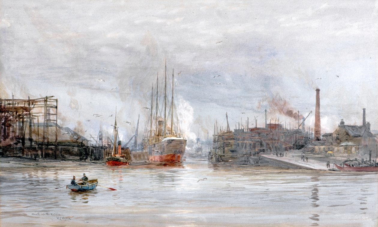 Mouth of the Kelvin by William Lionel Wyllie