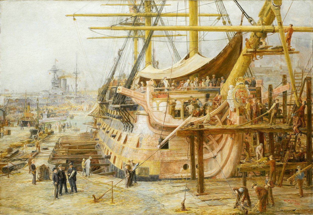 The restoration of HMS 