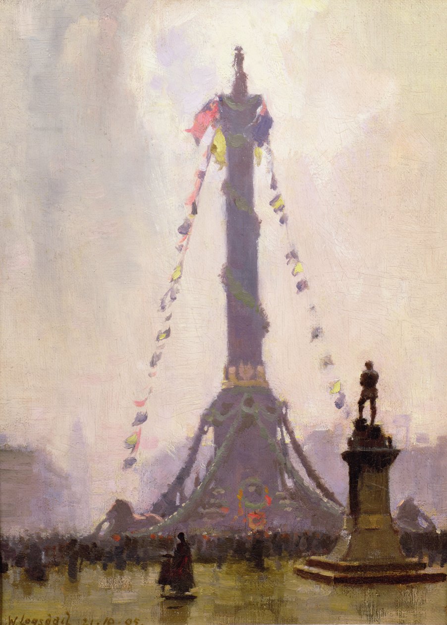 Trafalgar Day by William Logsdail