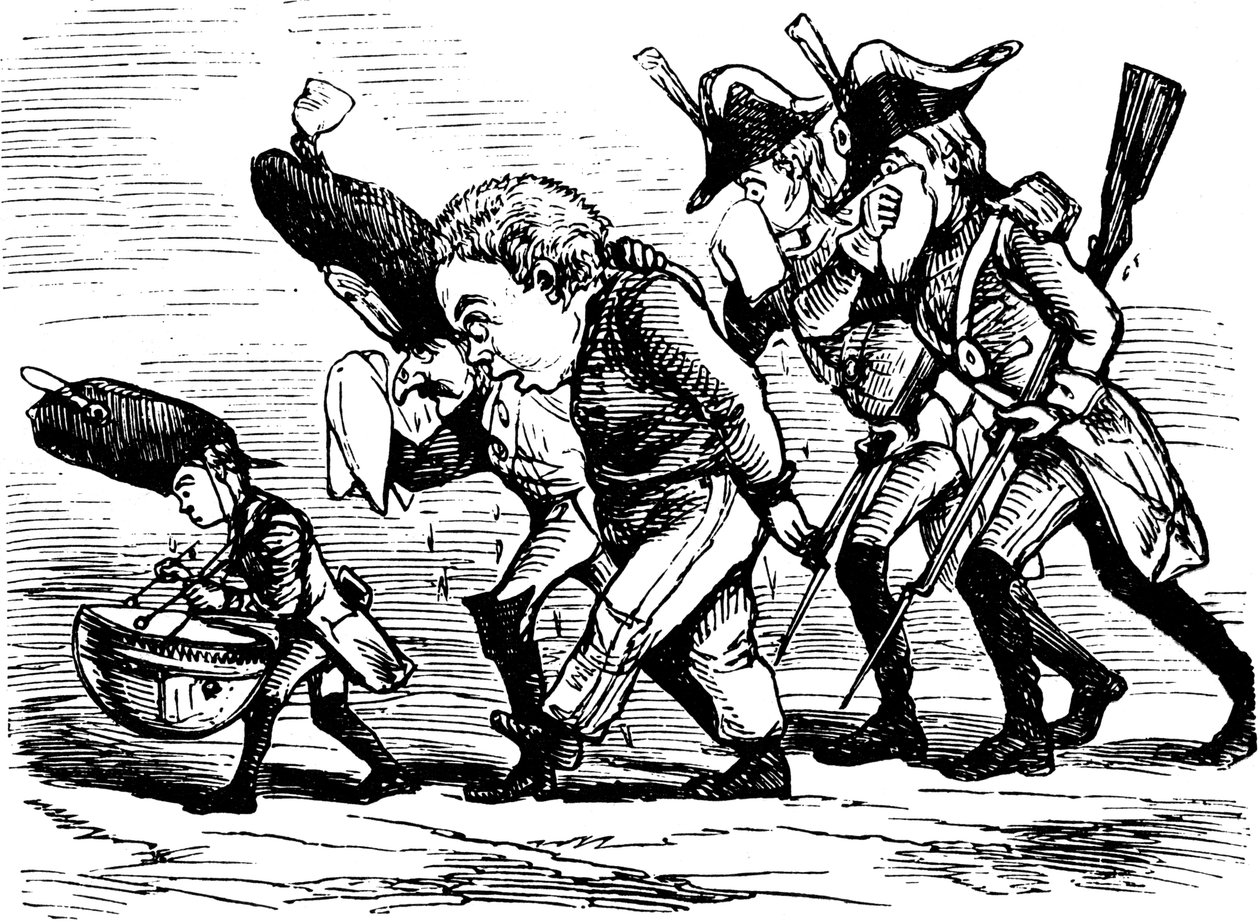 Illustration from the book The Rose and The Ring, by William Thackeray, 1855 by William Makepeace Thackeray
