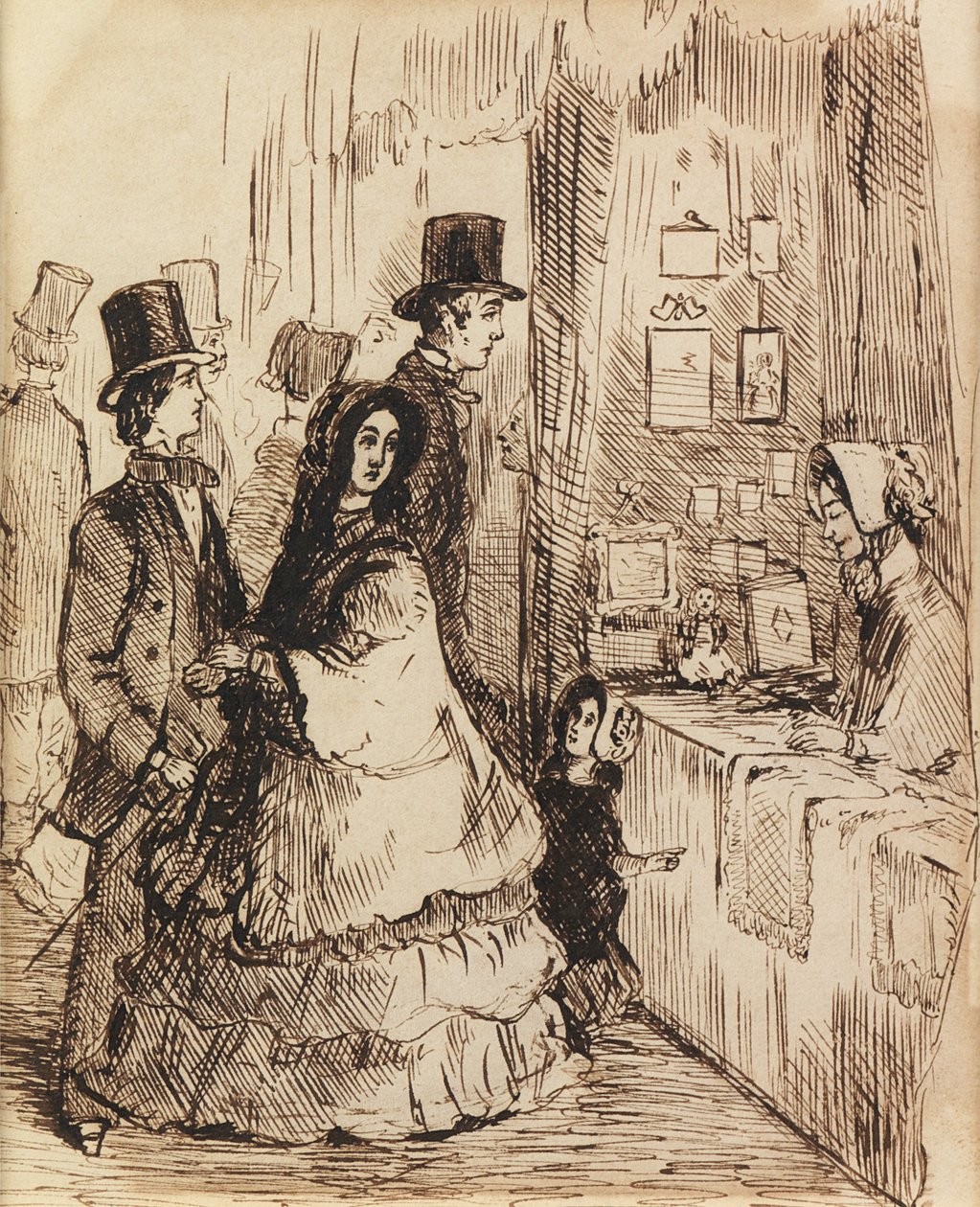 Virtue rewarded: a booth in Vanity Fair by William Makepeace Thackeray